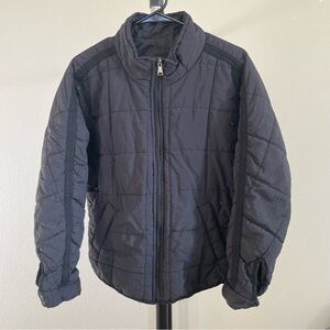 Dictionary Quilted Puffer Large